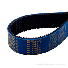 Arc tooth rubber synchronous belt